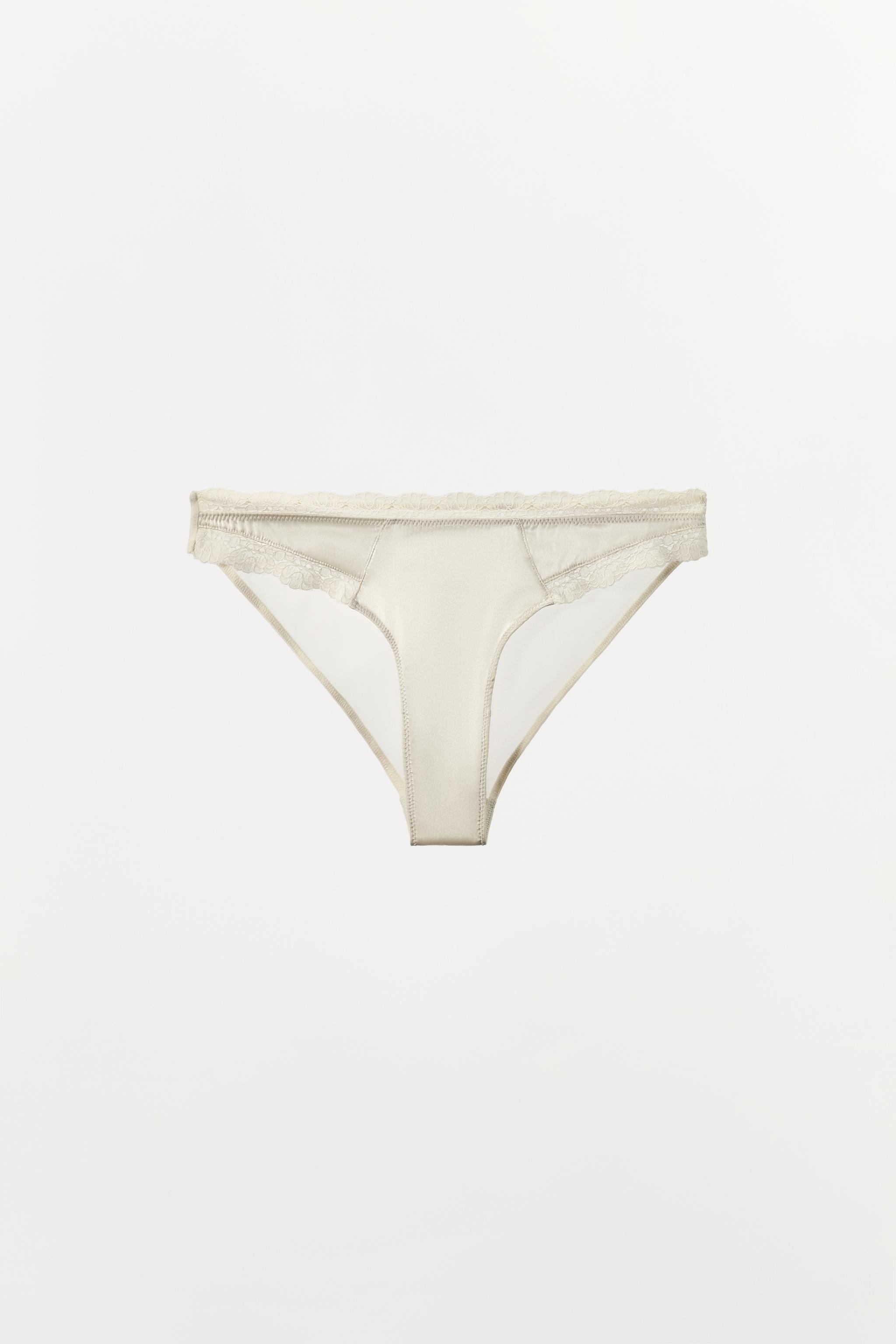 SILK BLEND LACE PANTIES
